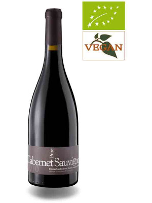 Pure Cabernet Sauvignon, Vin de Pays 2019 red organic wine