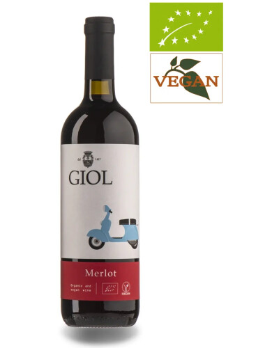 GIOL Vespa Merlot semisecco  IGT 2020  Red Wine Organic Wine