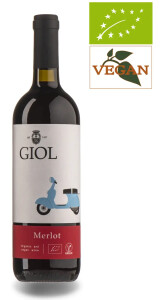 GIOL Vespa Merlot semisecco  IGT 2020  Red Wine Organic Wine
