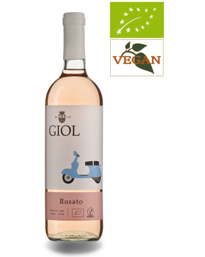 GIOL Vespa Merlot Rosato 2021 IGT rosé organic wine