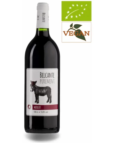 Bio Belcante Merlot, Vin de Pays 2022 Rotwein