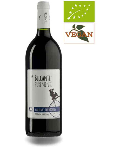 Belcante Cabernet Sauvignon,  red wine organic wine 2020