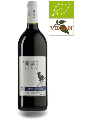organic Belcante Cabernet Sauvignon,  red wine 2022