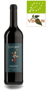Bio Canta Ride Primitivo IGT 2020 Red wine organic wine