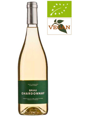 Brau Chardonnay Vin de Pays 2020 Wei&szlig;wein  Biowein