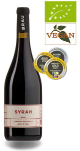 Pure Syrah Vin de Pays 2020 red wine organic wine