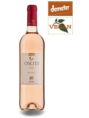 Rioja Osoti Rosado, DO Rioja 2020  Rosé Organic Wine