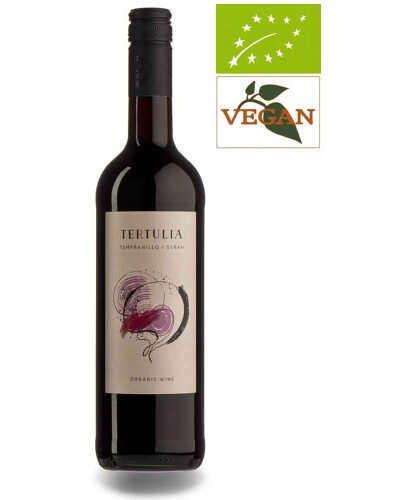 Bio Tertulia Tempranillo Syrah , D.O. La Mancha 2022 red organic wine