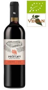 Chateau Pech-Latt rouge, red wine AOC Corbieres 2019 Organic