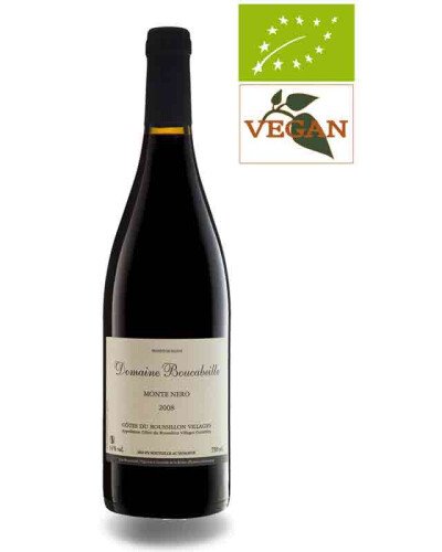 Bio Boucabeille Monte Nero AOC Côtes du Roussillon Villages 2021 Red Wine