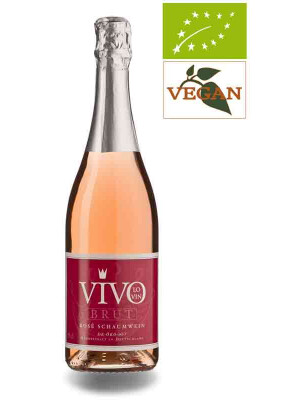 VivoLoVin brut ros&eacute; sparkling wine