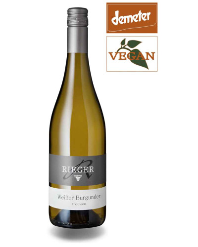 White Burgundy QbA Baden Rieger 2017 White Wine Bio
