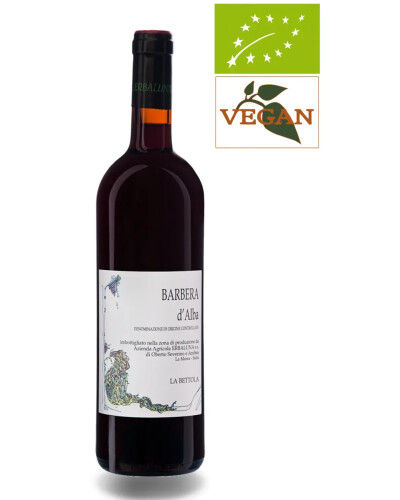 Erbaluna Barbera dAlba La Bettola, DOC 2018 red wine organic wine