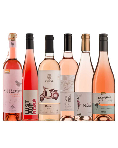 Rosé wines - tasting box / 6 bottles