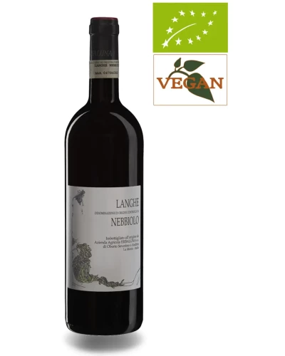 Bio Erbaluna Nebbiolo Langhe DOC 2020 Red Wine Organic Wine