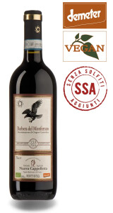 Bio Nuova Cappelletta Barbera del Monferrato SSA 500 2021 Red organic wine