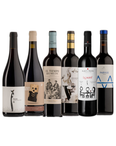 Organic red wine list Spain / 6 bottles