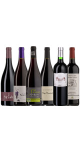 Organic red wine box France / 6 bottles