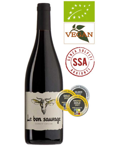 Bio Domaine Boucabeille Le Bon Sauvage SSA IGP Côtes-Catalanes 2020 Rotwein Bio ungeschschwefelt
