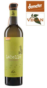 Bio LaBelle Malvasia halbtrochenTerre di Chieti IGP 2021 Lunaria Weißwein Demeter
