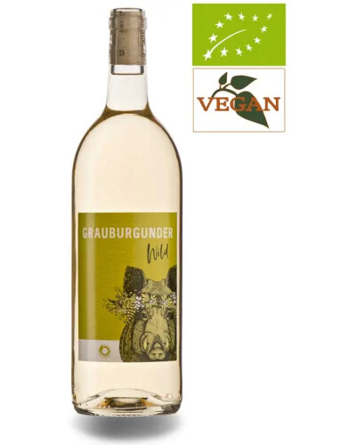 WildWein Grauburgunder Landwein 2021 Weißwein Bio