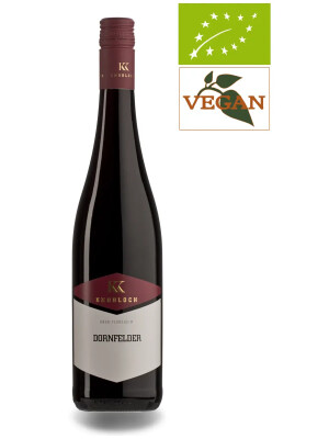 Knobloch Dornfelder mild QbA Knobloch 2019 organic wine red wine