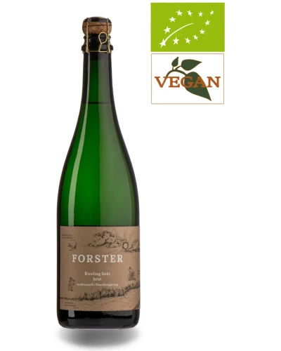 Organic Forster Riesling sparkling wine