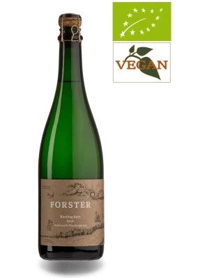 Organic Forster Riesling sparkling wine