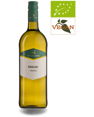 Knobloch liter Riesling wine QbA 2020 White Wine Organic Wine
