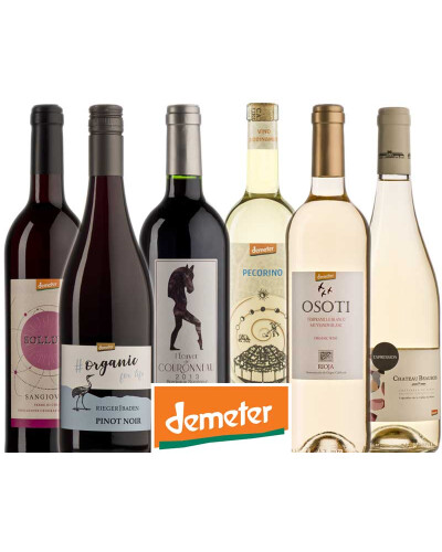 Discovery box Demeter red white wine / 6 bottles