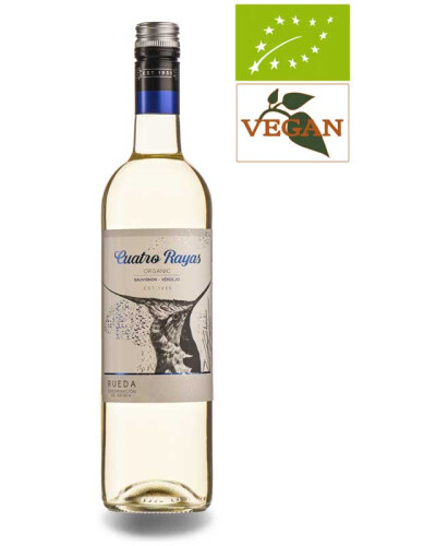 Organic Cuatro Rayas Rueda Sauvignon D.O. Rueda 2021  White wine