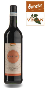 Solluna Montepulciano d Abruzzo DOC 2020  Rotwein  Biowein