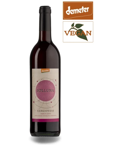 Bio Solluna Sangiovese Rosso IGT 2022 Red Wine Organic Wine
