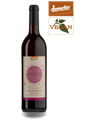 Solluna Sangiovese Rosso IGT 2021 Red Wine Organic Wine
