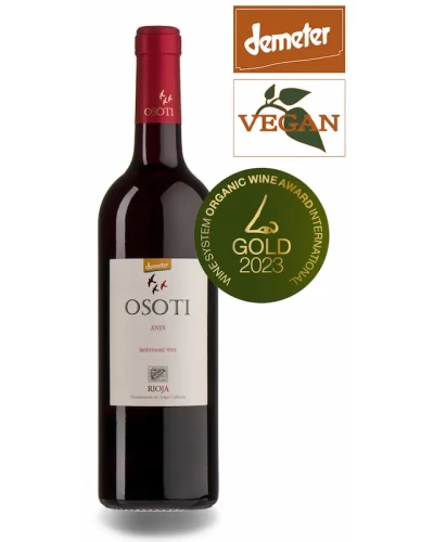 Organic Osoti Rioja Joven D.O.Ca. Rioja 2022 Red Wine