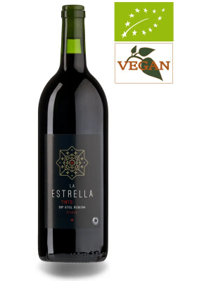 La Estrella tinto DO Utiel-Requena 2020 red organic wine