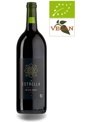 La Estrella tinto DO Utiel-Requena 2021 red organic wine